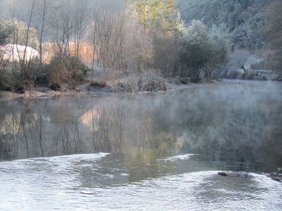River Alva in winter