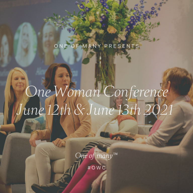 One Woman Conference 2021 panel discussion